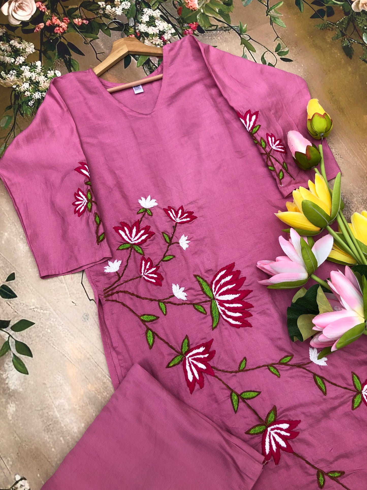 Noor rangin Kurta Set