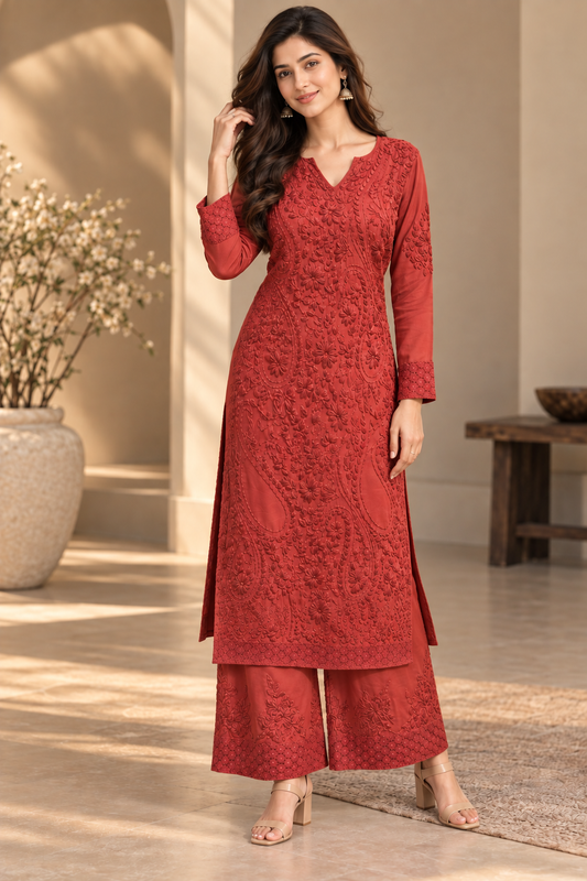 Paisley Bloom Kurta Set