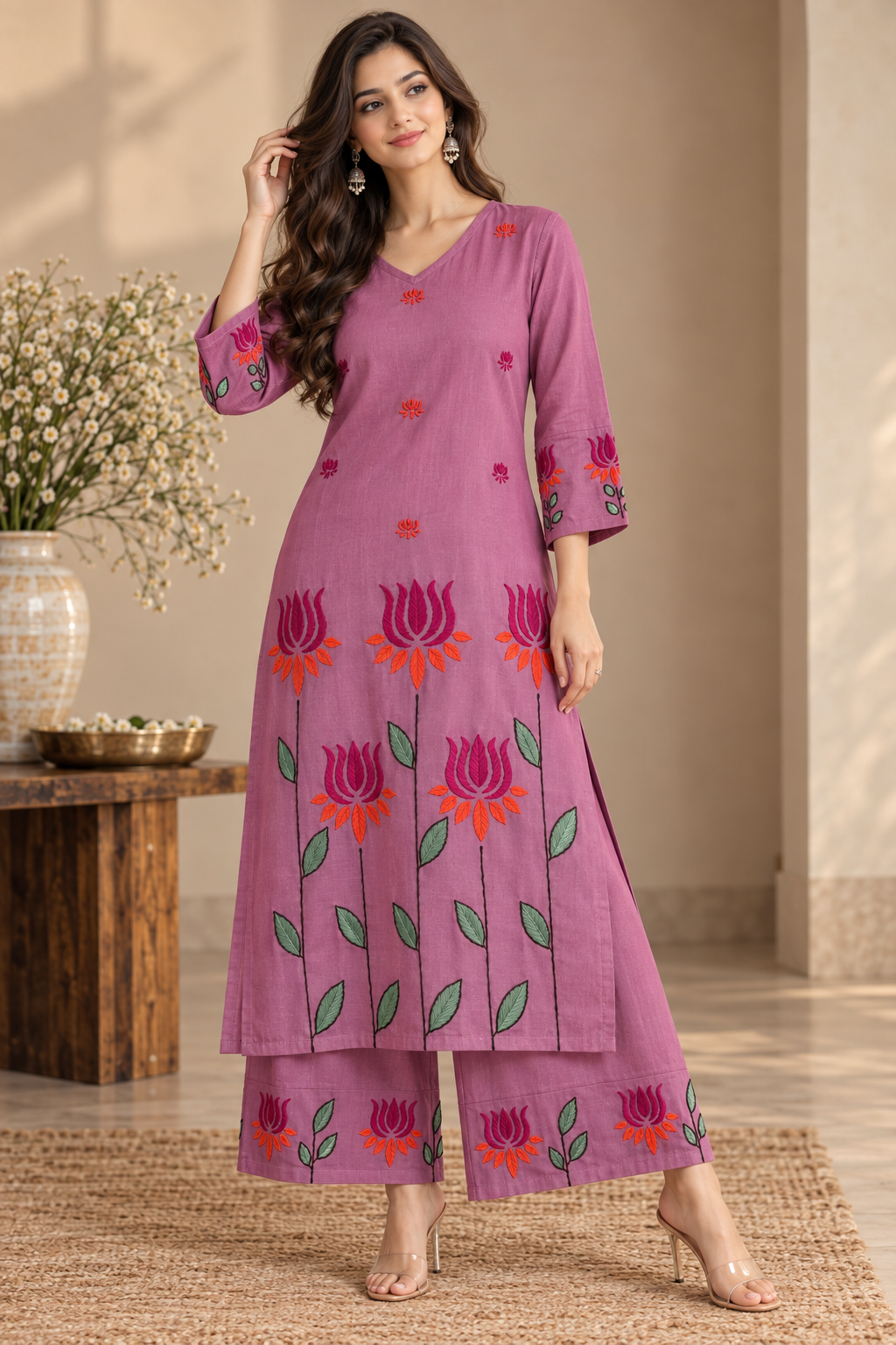 Raasha Bloom Kurta Set