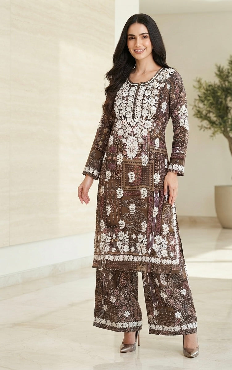 Gulabi Dhaga Kurta Set 3