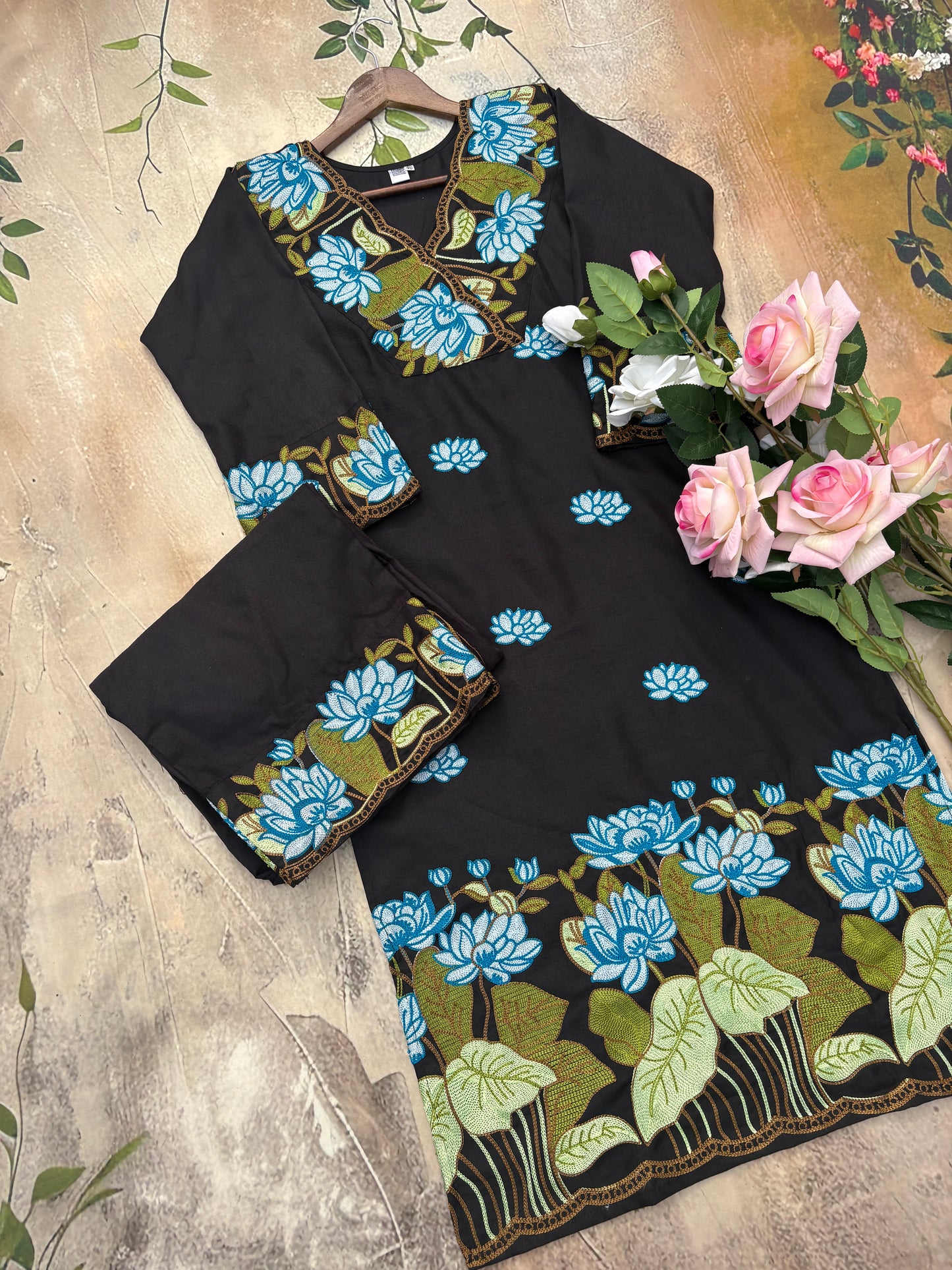 Noor rangin Kurta Set