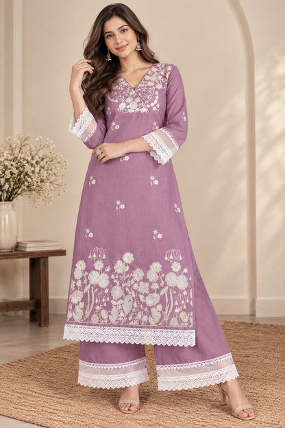 Marigold Bloom Kurta Set