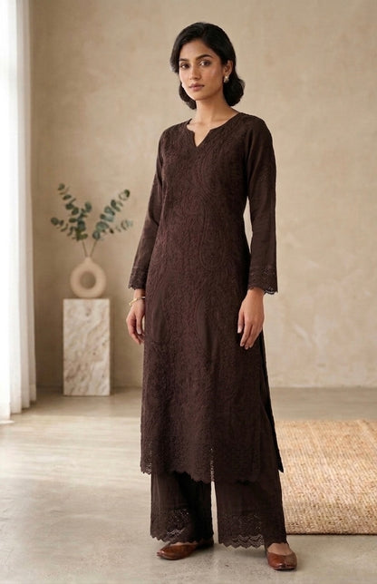 New Nazakat Authentic Lucknowi Kurta Set