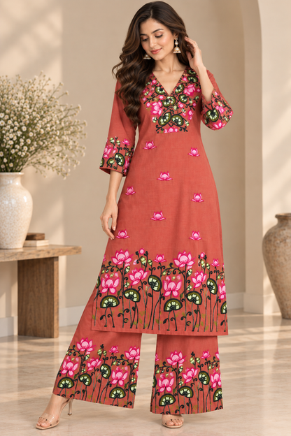 Tarang Bloom Kurta Set