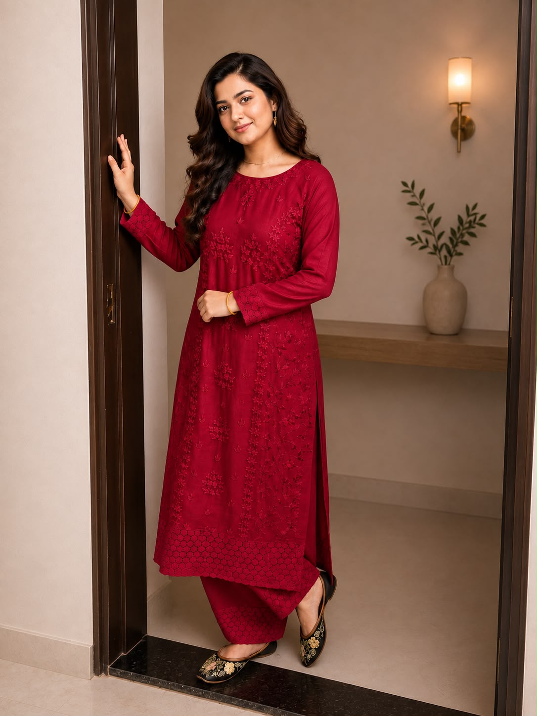 Nazakat Raha 02 Authentic Lucknowi Kurta Set