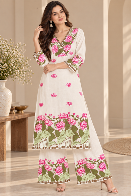 Tarang Bloom Kurta Set