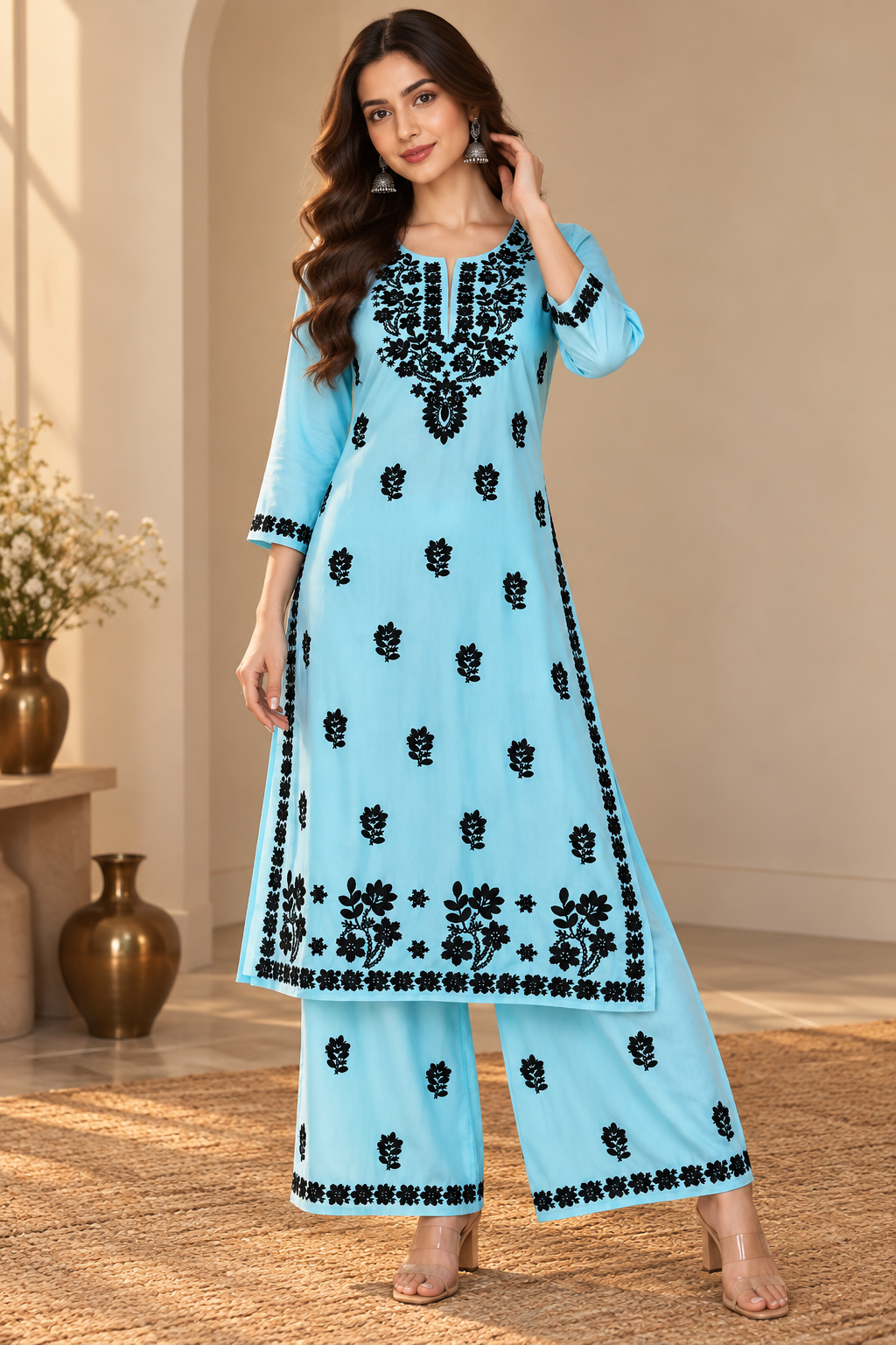 Moon Bloom Kurta Set