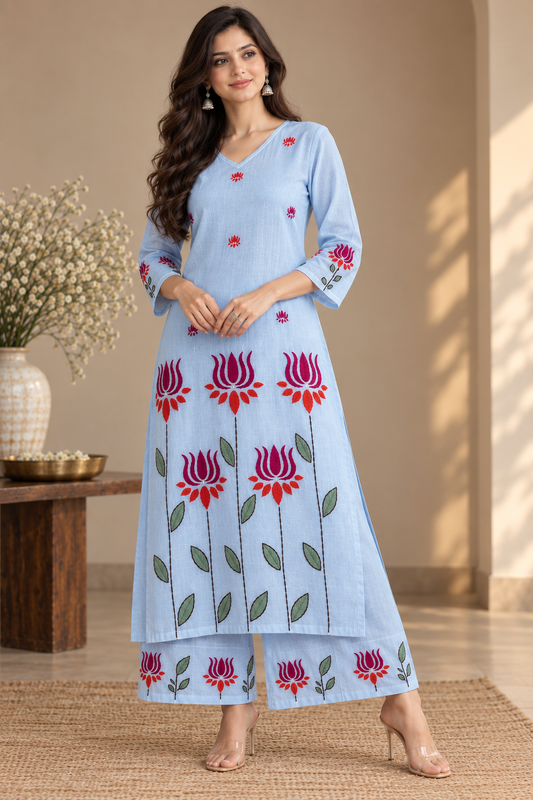 Raasha Bloom Kurta Set