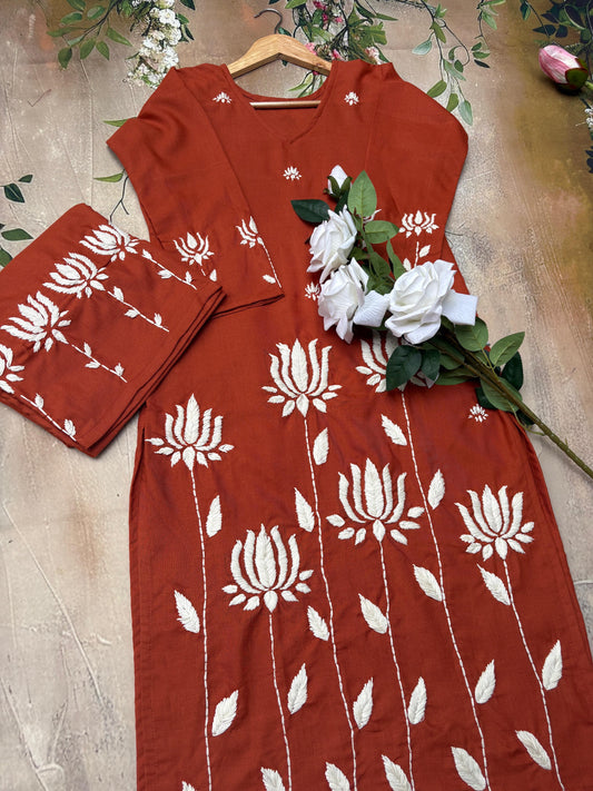 Kamal 9 Gulabi Dhaga Kurta Set