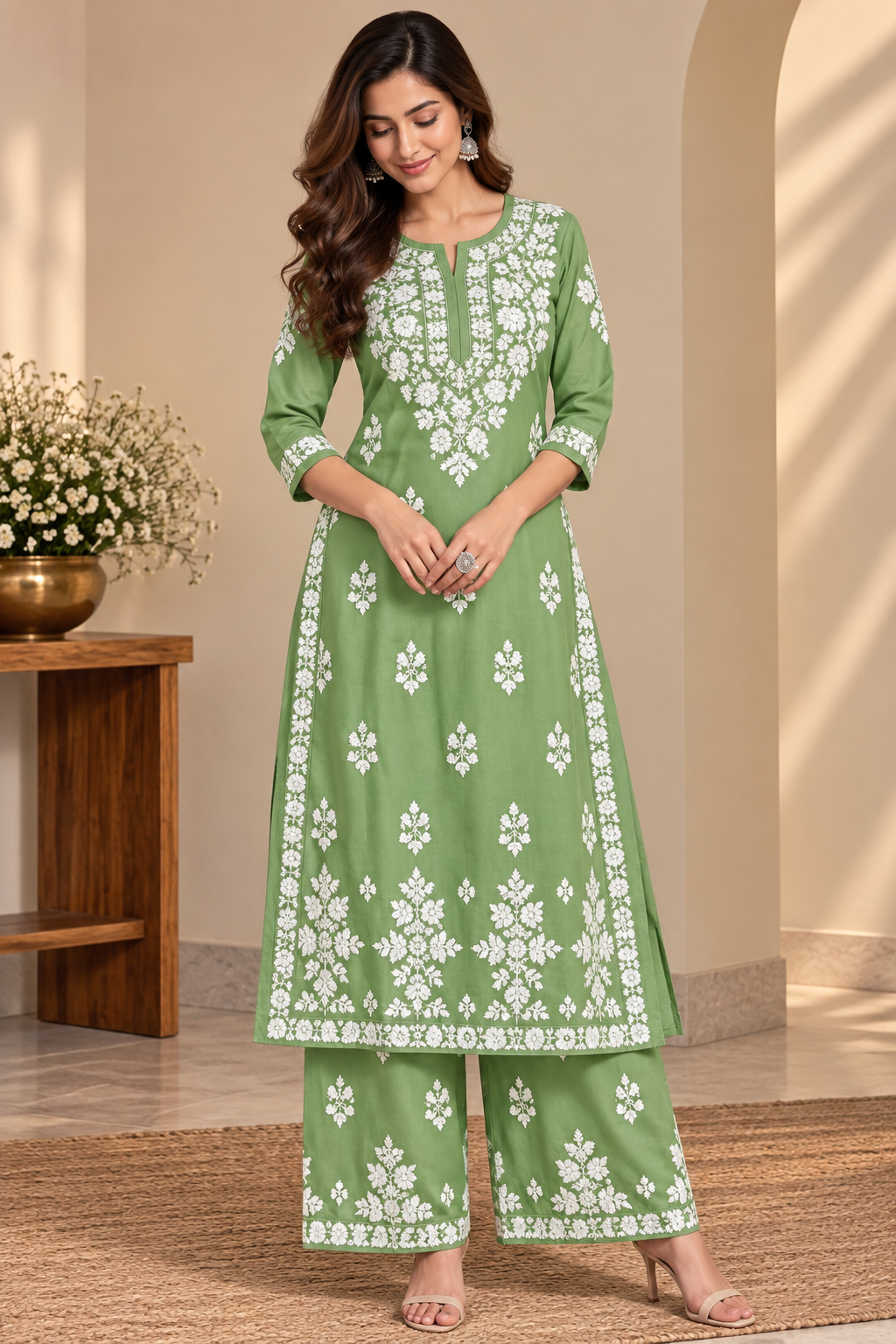 Tulip Bloom Kurta Set
