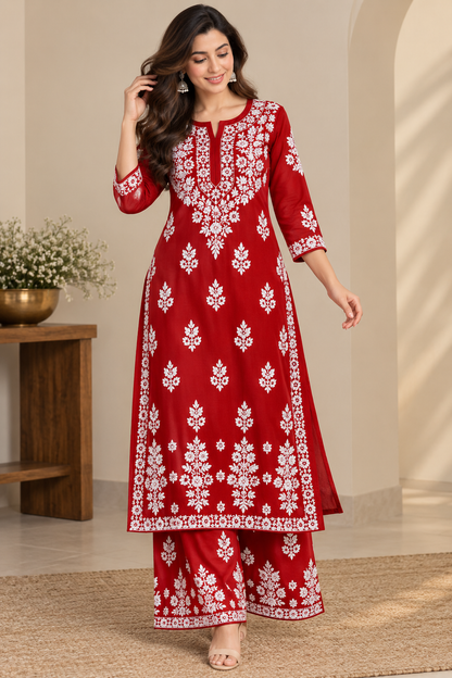 Tulip Bloom Kurta Set
