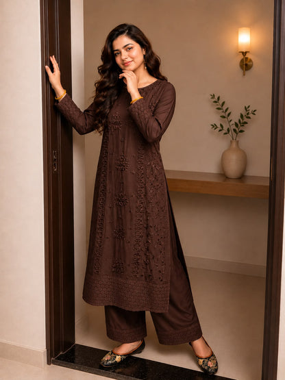 Nazakat Raha 02 Authentic Lucknowi Kurta Set