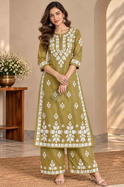 Tulip Bloom Kurta Set