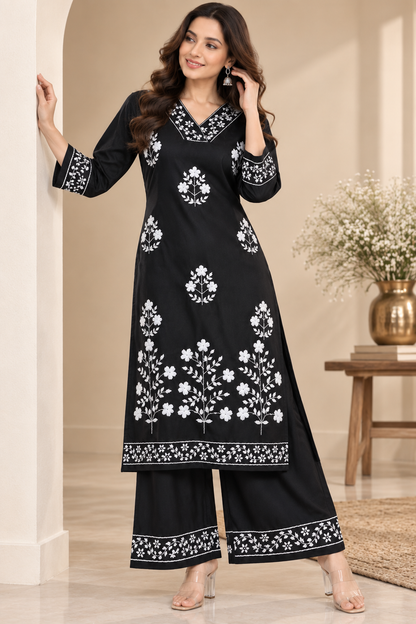 Orchid Bloom Kurta Set