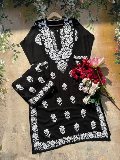 Riwaayat Chikankari Kurta Set