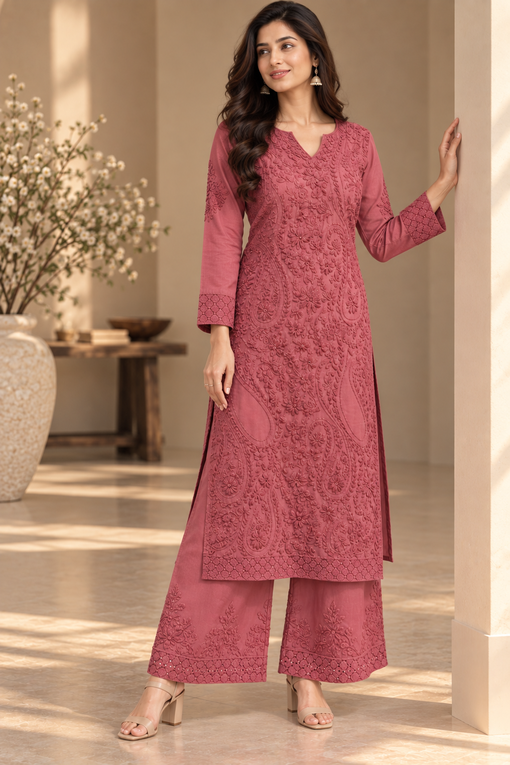 Paisley Bloom Kurta Set