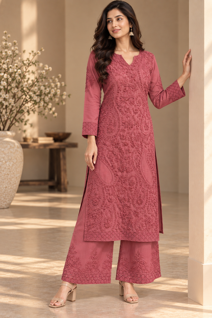 Paisley Bloom Kurta Set