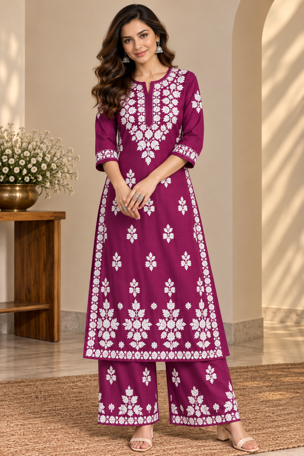 Tulip Bloom Kurta Set