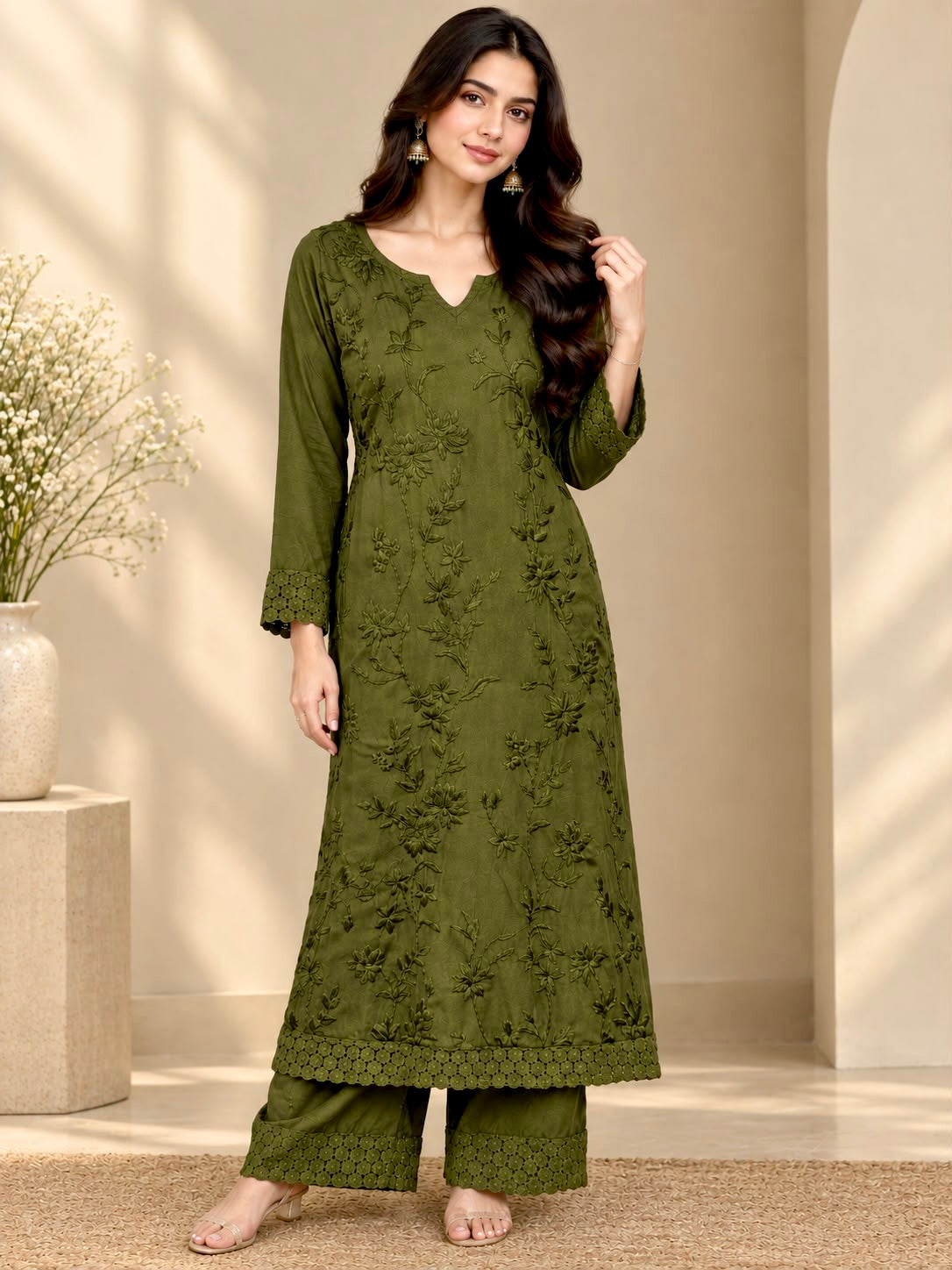 Lily Blossom Kurta Set