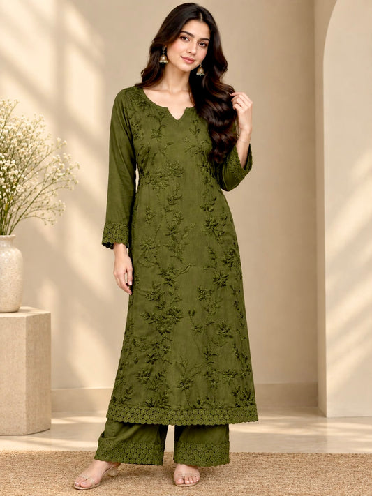 Lily Blossom Kurta Set