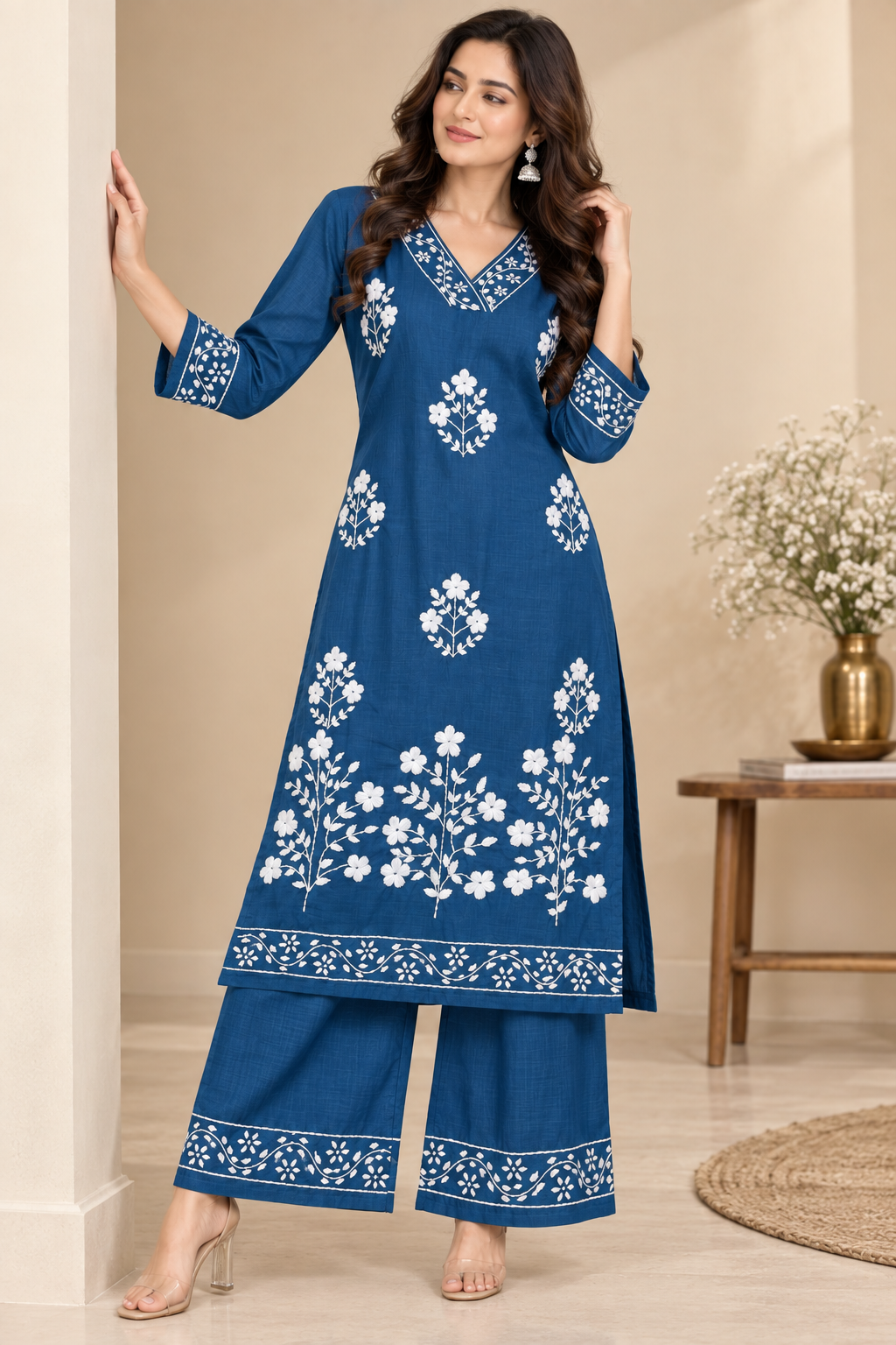 Orchid Bloom Kurta Set