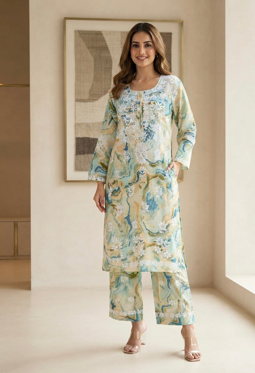 Gulabi Dhaga Kurta Set 5