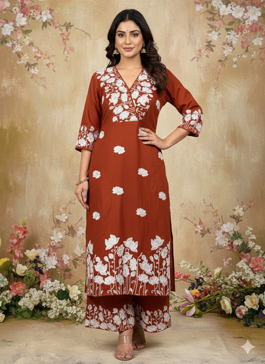 Gulabi Dhaga Kurta Set 8