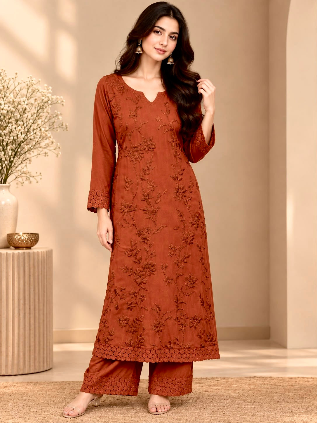 Lily Blossom Kurta Set