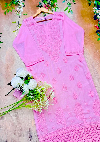 Gulabi Dhaga's Riwaayat Chikankari Kurta Set 5