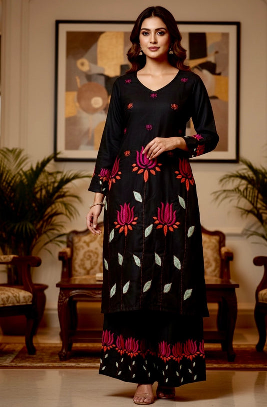Gulabi Dhaga Kurta Set 7
