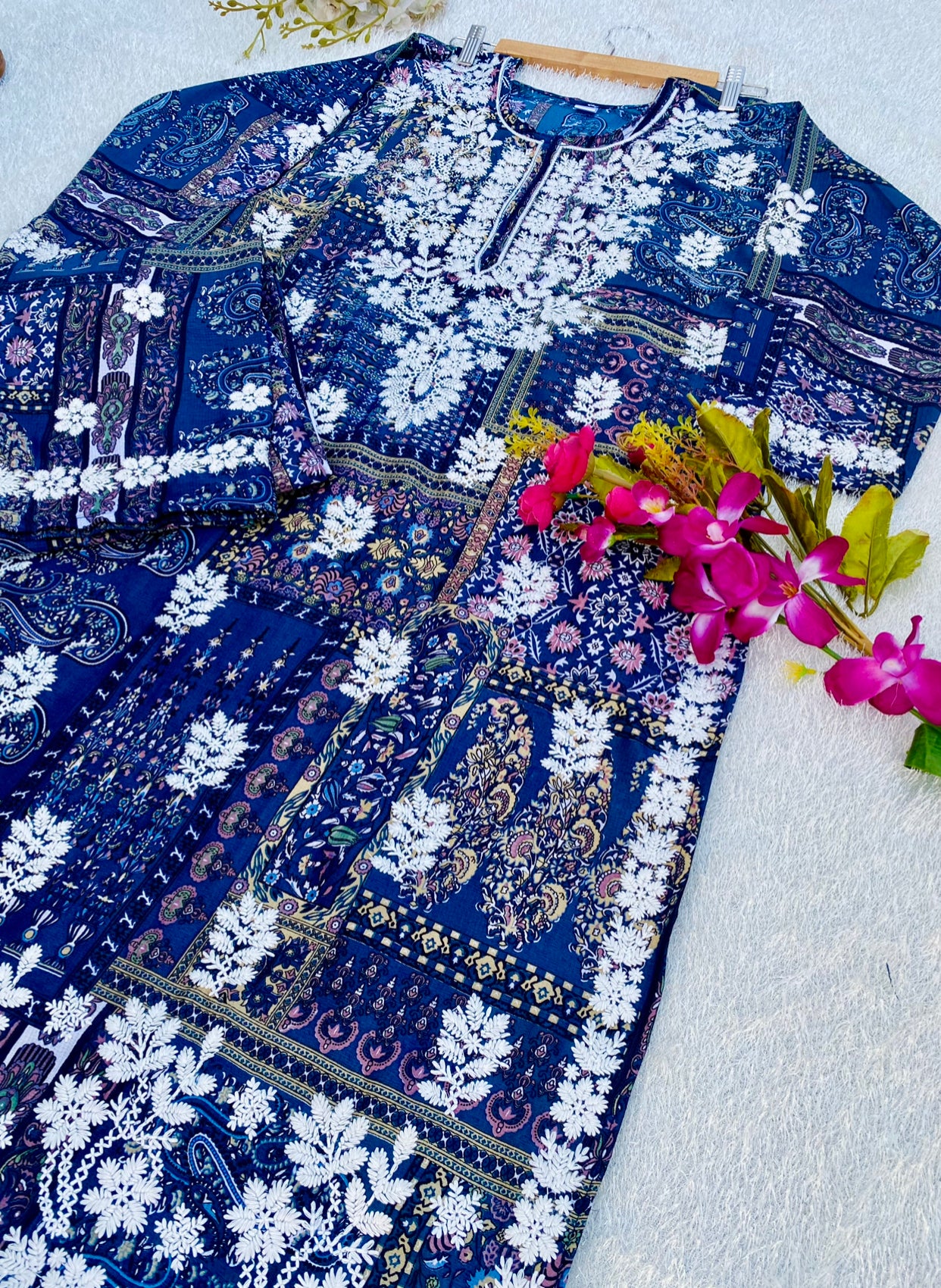Tiya 2 Lucknowi kurta Palazzo Set