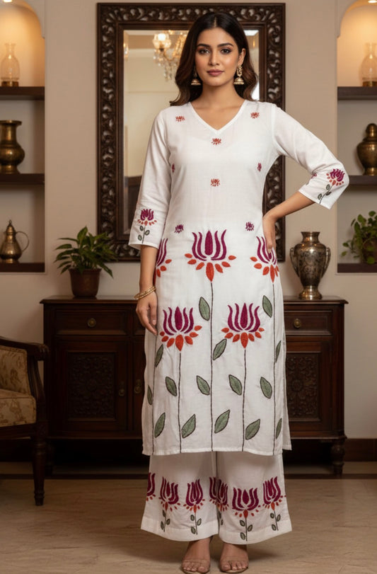 Gulabi Dhaga Kurta Set 7