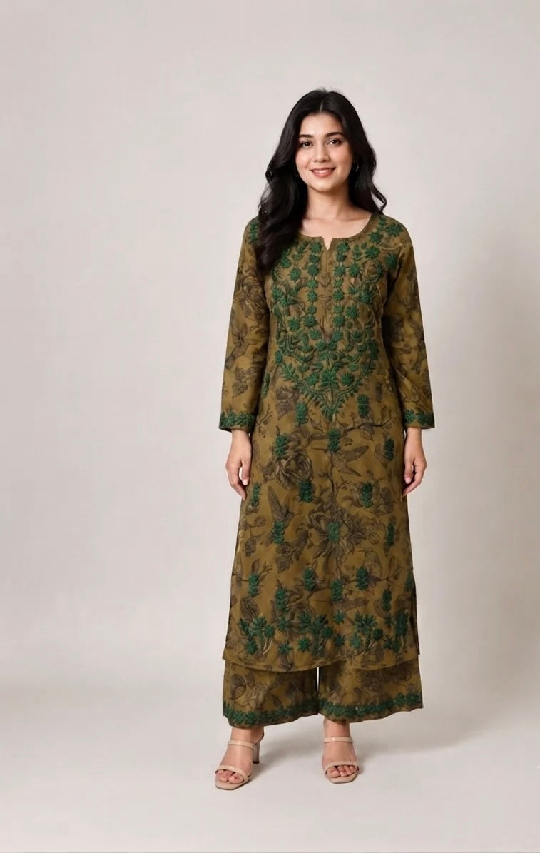 Rayda Bloom Kurta Set