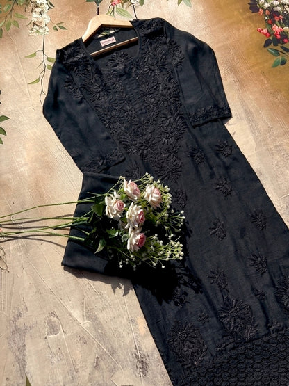 Nazakat Authentic Lucknowi Kurta Set