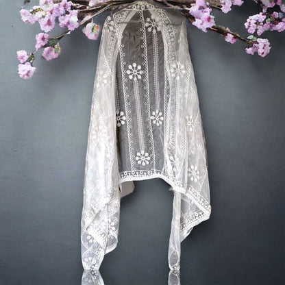 Chikankari Dupatta
